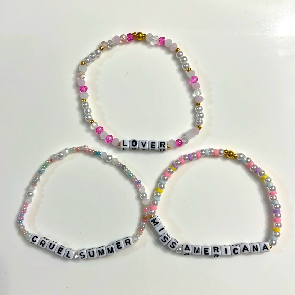 Taylor Swift Lover Inspired Bracelet Stack